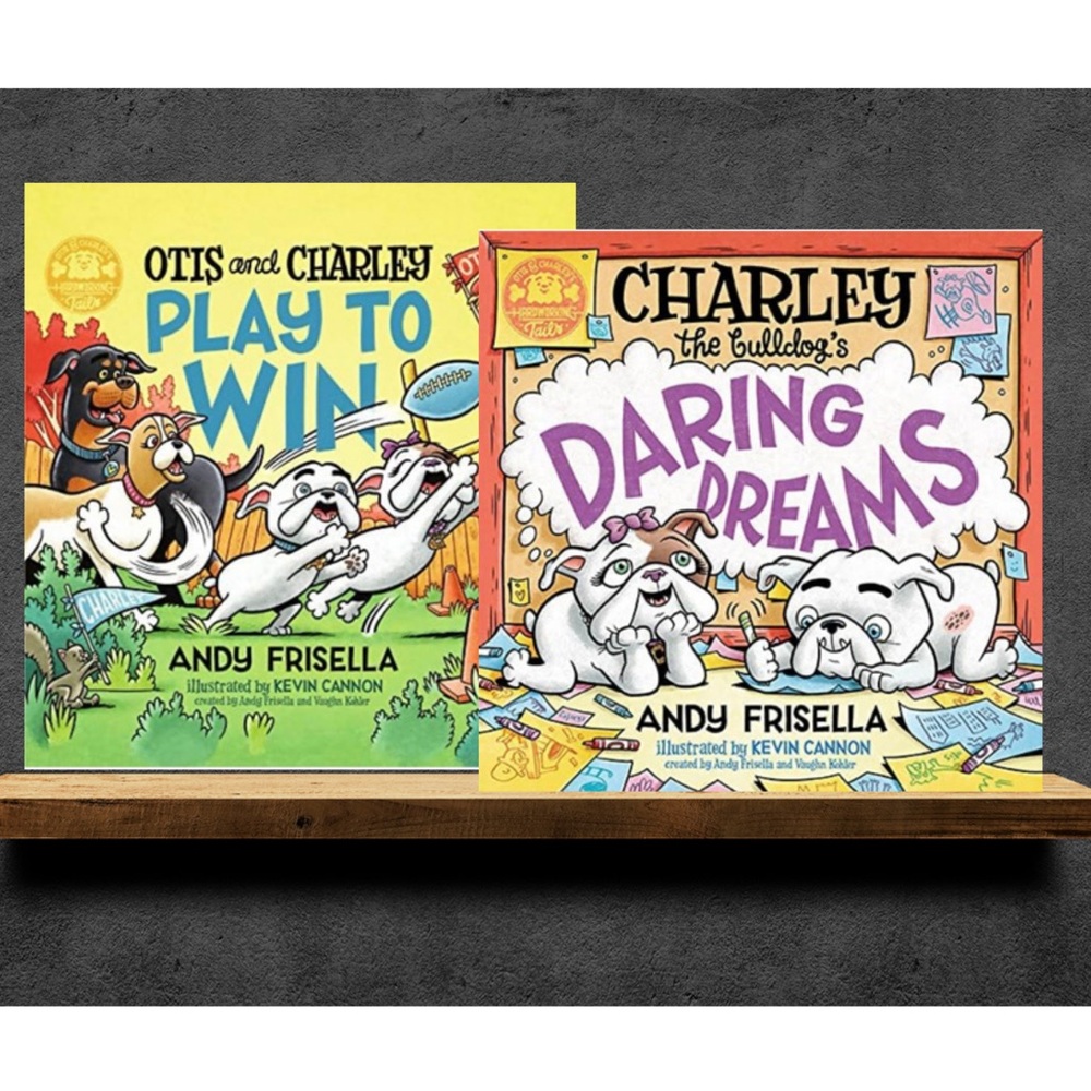 Andy Frisella Kids Book Set - Otis & Charlie Play to Win & Daring Dreams